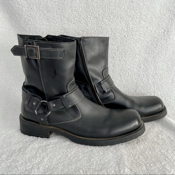 None Other - Natha black men’s Moto boot. Size 10
